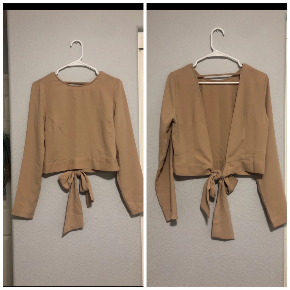 Open back forever21 shirt